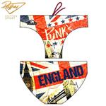 مایو واترپلو مردانه توربو ENGLAND PUNKS | 3405