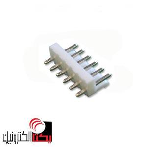 کانکتور پاور قفلدار VH نری 6 پین صاف (3.96mm)