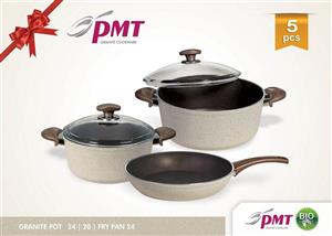 سرویس 5 پارچه گرانیتی کرم - پی ام تی  PMT