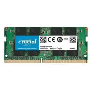 رم لپ تاپ کروشال تک کاناله DDR4 با حافظه 32 گیگابایت فرکانس 2666 مگاهرتز Crucial 32GB 2666MHZ 1.2V Laptop Memory 