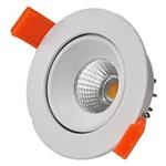 چراغ توکار متحرک COB LED 6W افراتاب