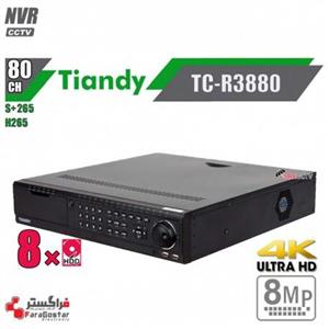 دستگاه NVR 80 کانال تیاندی مدل TC-R3880