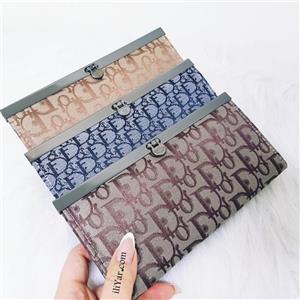 کیف پول زنانه طرح دیور Dior