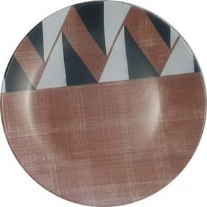 بشقاب غذاخوری و پیش دستی سرامیکی طرح دار کرامیکا کد 2