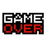 استیکر لپ تاپ طرح Game Over کد ST-93
