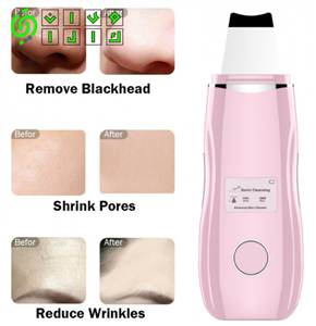 دستگاه اتو صورت درما اف دیجیتالی اولتراسونیک 5 کاره Skin Scrubber Advanced Ultrasonic Skin Scrubber