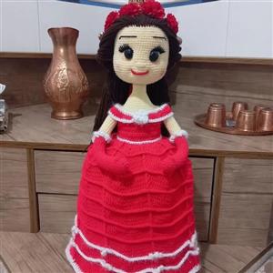 عروسک بافتنی پرنسس