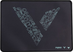 موس پد مخصوص بازی رپو مدل VP410 MEDIUM GRAY RAPOO VP410 Medium Black Gaming Mousepad
