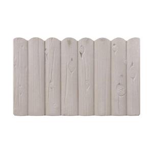 جدول دورباغچه ای پلیمری طرح چوب سفید کیان برنا 