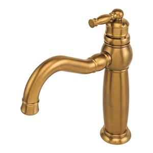 شیر روشویی شیرآلات قهرمان آنتیک طلایی مات