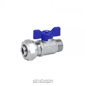 شیر یکسر روپیچ کوپلی دسته پروانه ای...