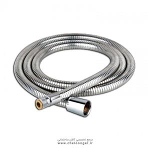 شیلنگ شاوری کروم کهن مدل اسپانیایی کد 23