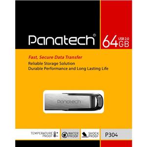 فلش مموری پاناتک مدل P304 ظرفیت 64 گیگابایت Panatech Flash Memory 64GB 