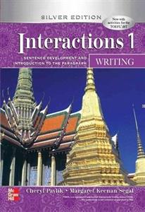 کتاب   Interaction 1 Writing Silver Edition