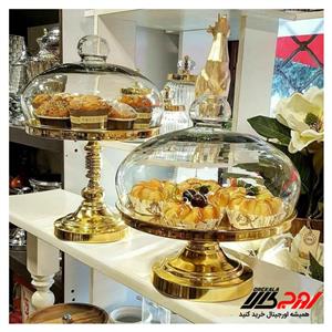 ظرف کاپ کیک مدل آنتیک پایه کوتاه