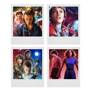 آویز تزیینی طرح Stranger Things مدل P20 مجموعه 4 عددی