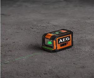 تراز لیزری AEG دو خط نور سبز CLG220-K