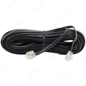 سیم تلفن سوکت دار 2 متری