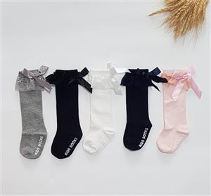 جوراب ساق بلند پاپیونی