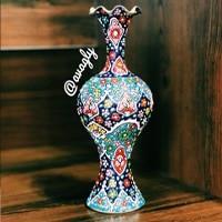 گلدان میناکاری ava29 