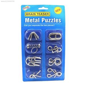 پازل 8گره فلزی Metal Puzzle 