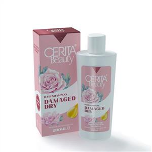شامپو مناسب مو  خشک و آسیب دیده سریتا سری CERITA BEAUTY