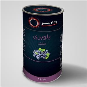 بلوبری خشک پودرینو 150 گرم 