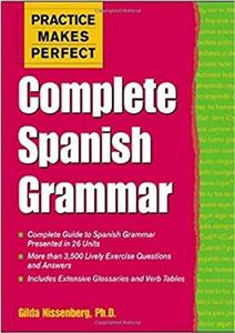 کتاب گرامر اسپانیایی Practice Makes Perfect: Complete Spanish Grammar
