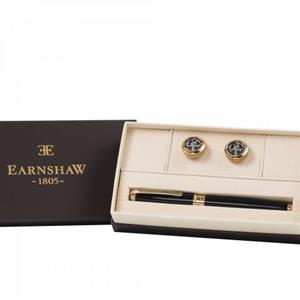 پک خودکار و کافلینک ارنشا Earnshaw Pen & Cufflinks pack