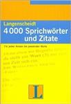 کتاب آلمانی Langenscheidt 4000 Sprichworter Und Zitate