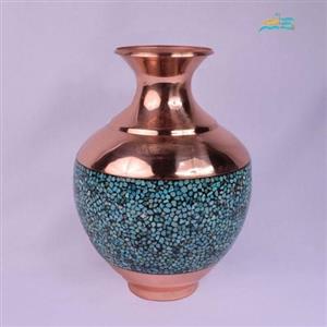گلدان بلونی فیروزه کوبی سایز 25 