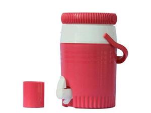 کلمن پلاستیک شیر دار لیوان دار 3 لیتری