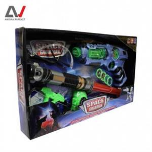 ست اسباب بازی تفنگ و شمشیر مدل استاروار