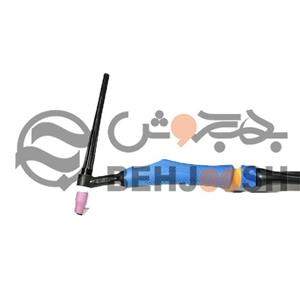 تورچ آرگون هواخنک شاسی دار ثابت دسته زرد ومشکی کانکتوری 4متری