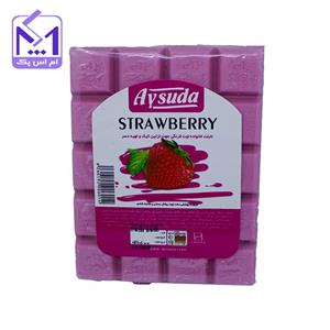 شکلات تخته ای توت فرنگی ایسودا aysuda 220 گرم