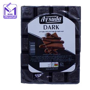 شکلات تخته ای تلخ ایسودا aysuda 220 گرم