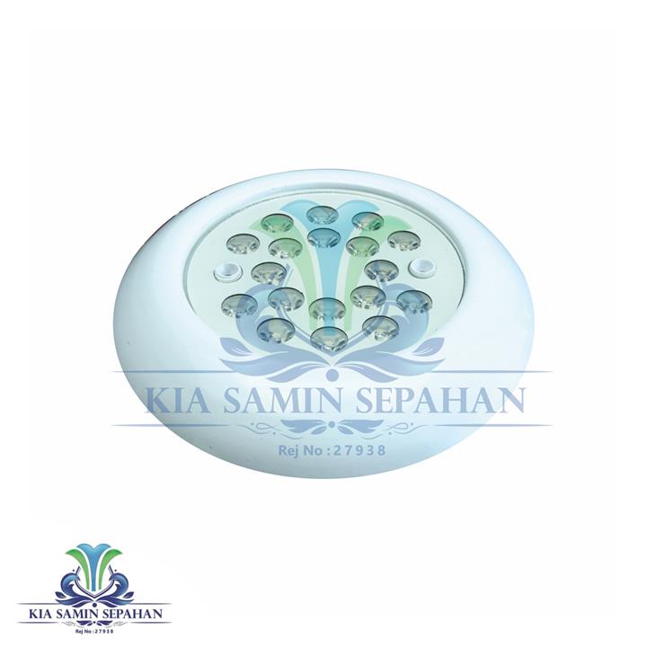 چراغ استخری روکار کنج 18 وات تک رنگ (50 سانتی متر)