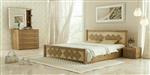 تخت خواب چوبی – مدل آروین