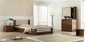 تخت خواب چوبی – مدل آرمیناز