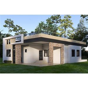 نقشه خانه باغ ویلا مدرن 92