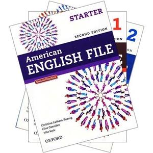 پکیج 3 جلد اول کتابهای امریکن انگلیش فایل ویرایش دوم American English File 2nd Edition رحلی