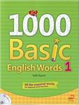 کتاب زبان 1000Basic English Words 1 + CD