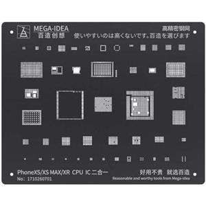 شابلون سی پی یو و آی سی MEGA-IDEA MAX XS/XS مناسب پایه سازی گوشی موبایل آیفون 