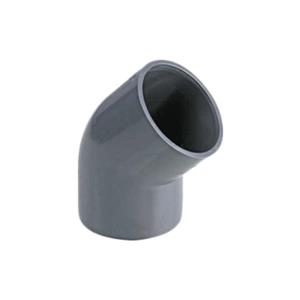 زانو 45 درجه چسبی UPVC