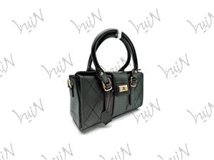 کیف دستی دوشی زنانه چرم برند دیبا و مکس رنگ مشکی