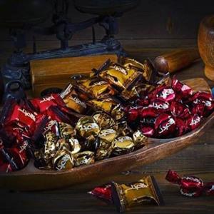 پشمک  دو سر پیچ فله ای میکس(کاکائویی,زنجبیلی,قهوه)