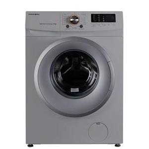 ماشین لباسشویی اتوماتیک 7 کیلویی پاکشوما مدل TFU-73200 سفید درب سیلور