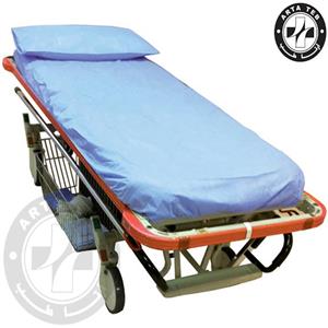 ملحفه کشدار تخت بیمار آبی 120*220