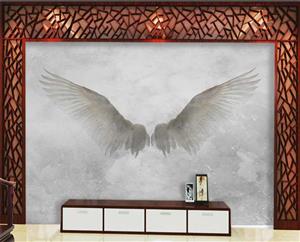 پوستر دیواری طرح هنری سیاه و سفید