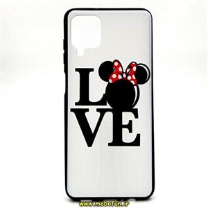 قاب گوشی A12 سامسونگ طرح فانتزی برجسته LOVE کد 43